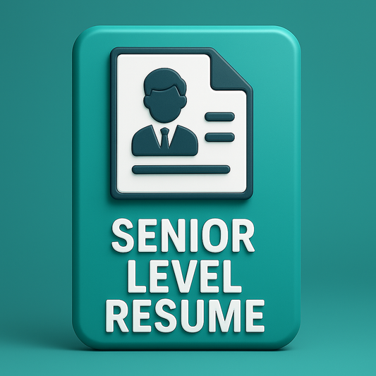 Senior Level Resume