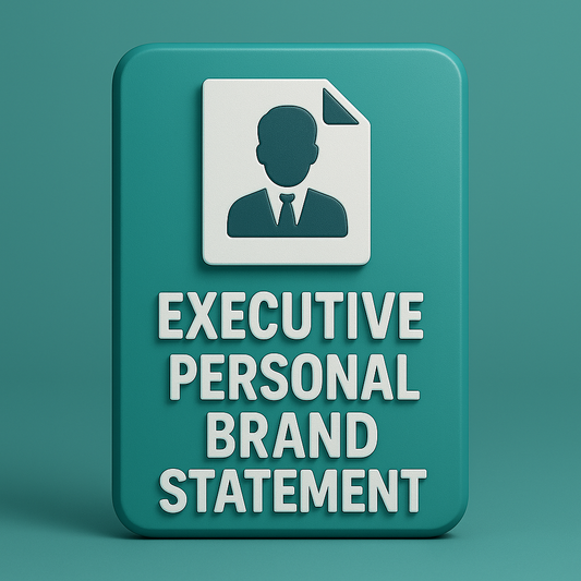 Executive Personal Brand Statement