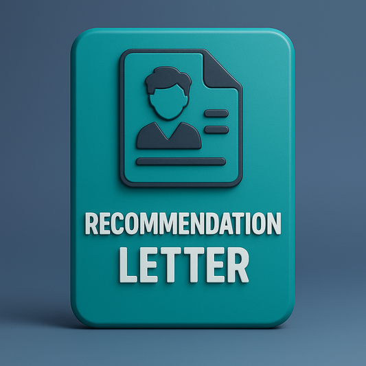 Recommendation Letter
